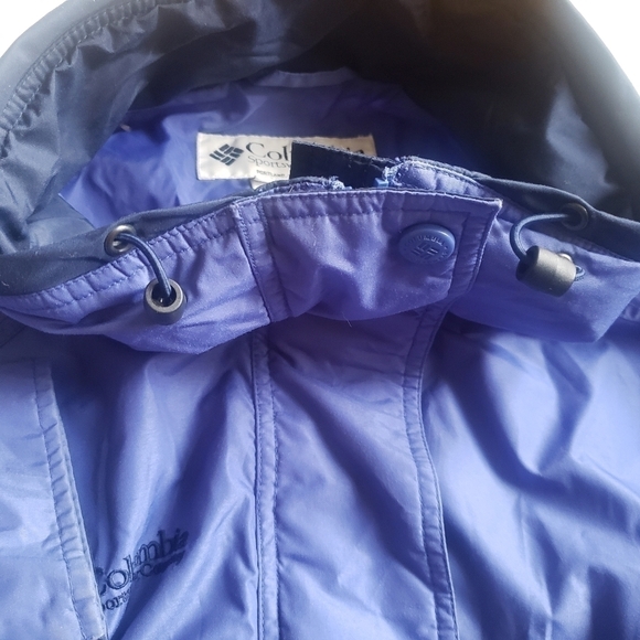 COLUMBIA WOMEN'S PURPLE GIZZMO SKI WINTER JACKET SHELL LARGE X-LARGE* - Picture 9 of 14